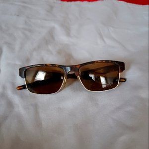 Vintage brown black tortoise sunglasses prescription glasses Frames T designer